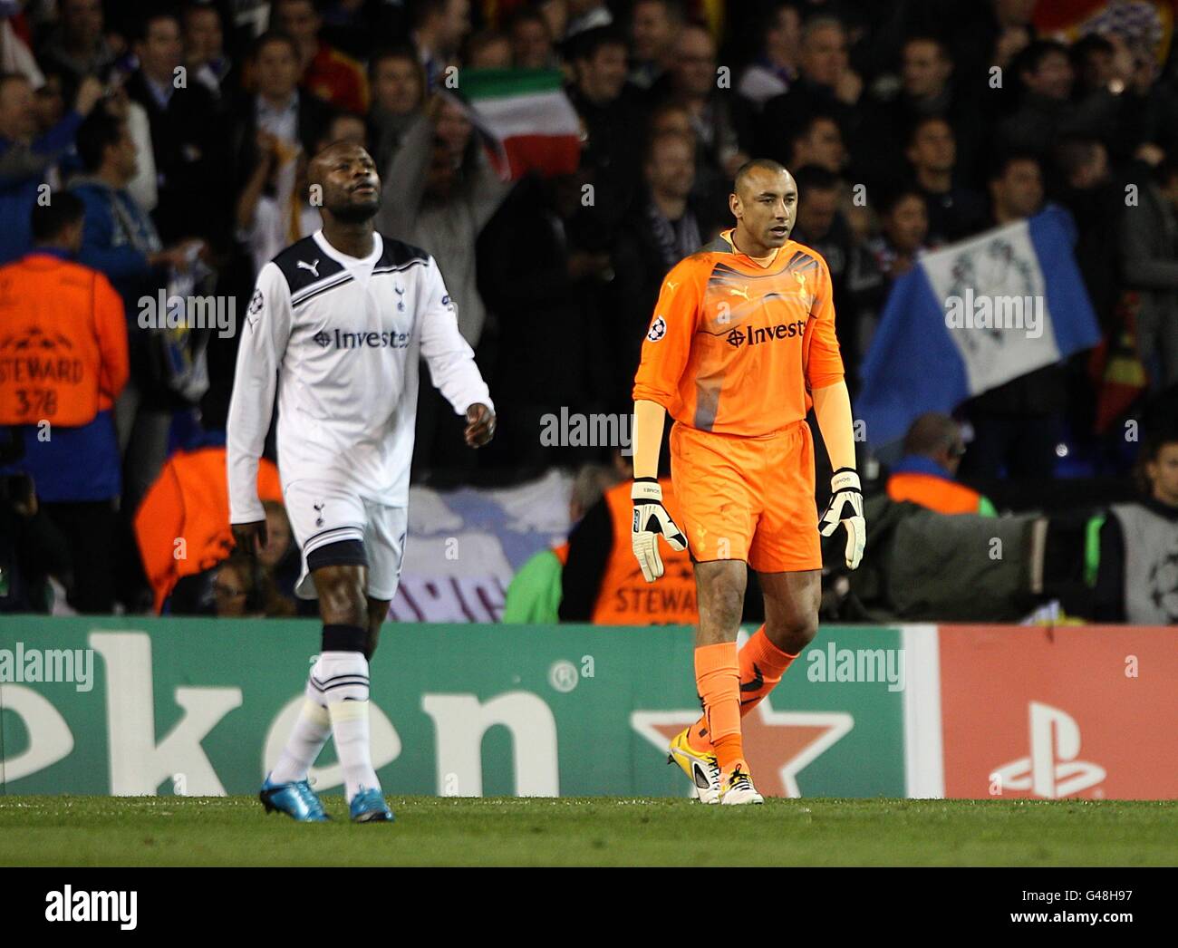 Soccer - UEFA Champions League - Quarti di Finale - Seconda tappa - Tottenham Hotspur v Real Madrid - White Hart Lane Foto Stock