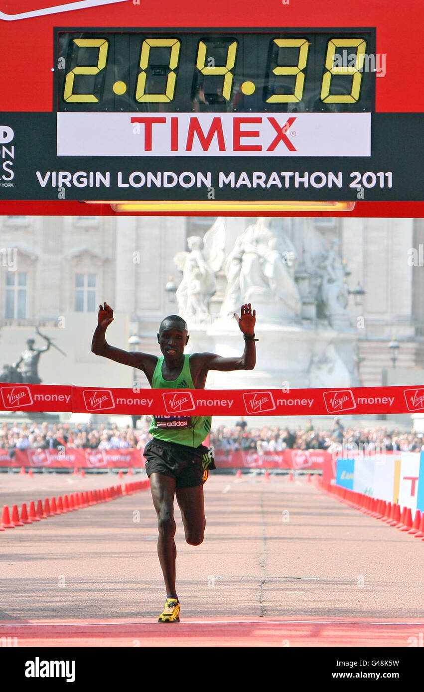 Atletica - 31 VIRGIN LONDON MARATHON Foto Stock