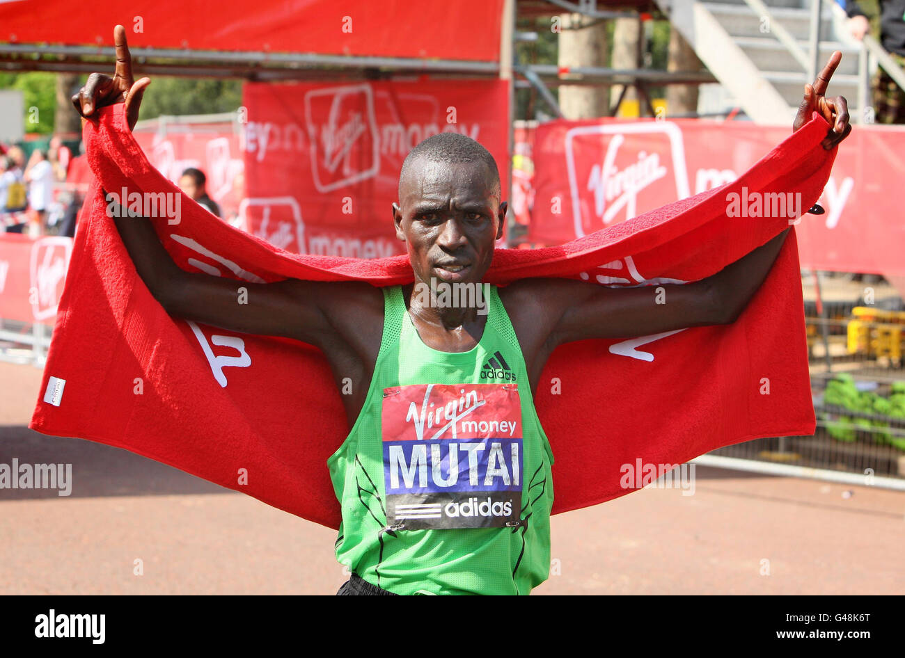 Atletica - 31 VIRGIN LONDON MARATHON Foto Stock