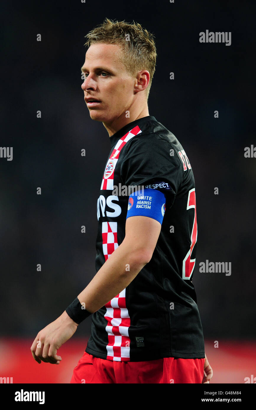 Soccer - UEFA Europa League - Quarti di Finale - Seconda tappa - PSV Eindhoven v Benfica - Philips Stadion Foto Stock