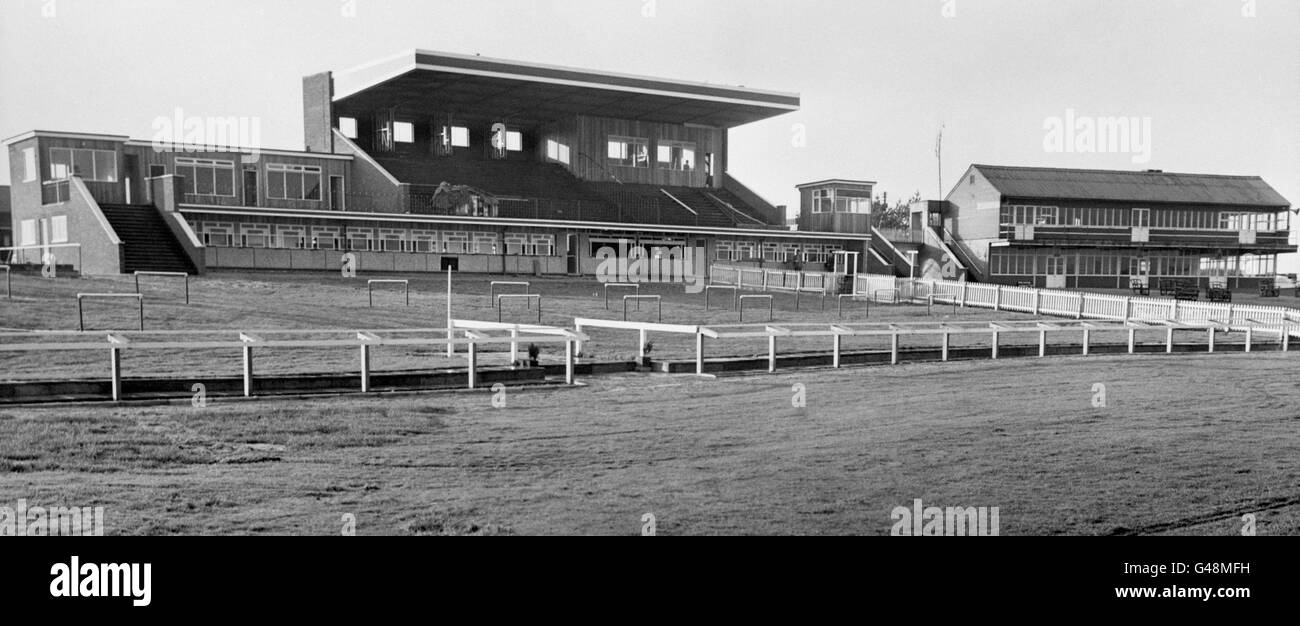 Horse Racing - Market Rasen Foto Stock