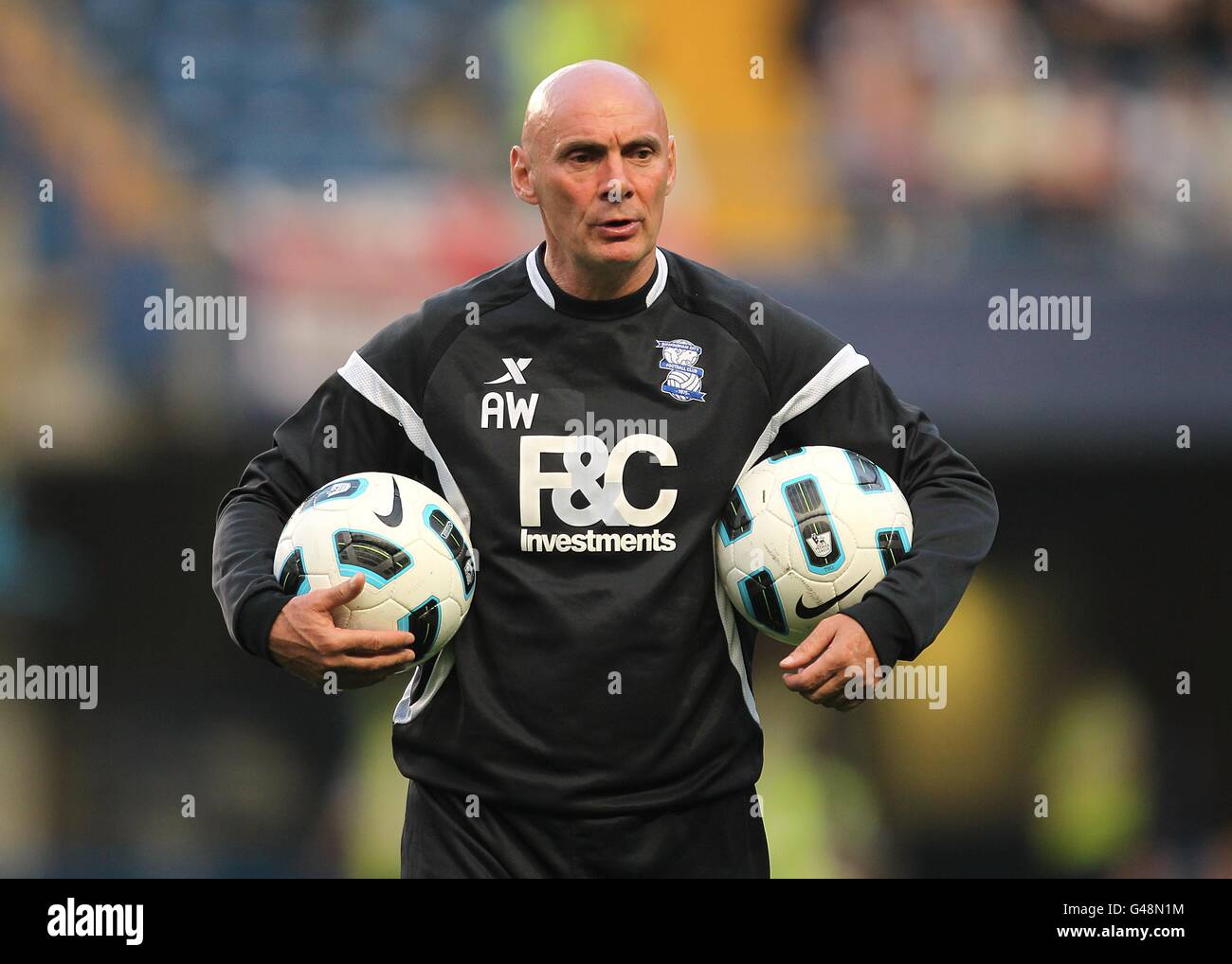 Calcio - Barclays Premier League - Chelsea / Birmingham City - Stamford Bridge. Andy Watson, il primo team coach di Birmingham City Foto Stock