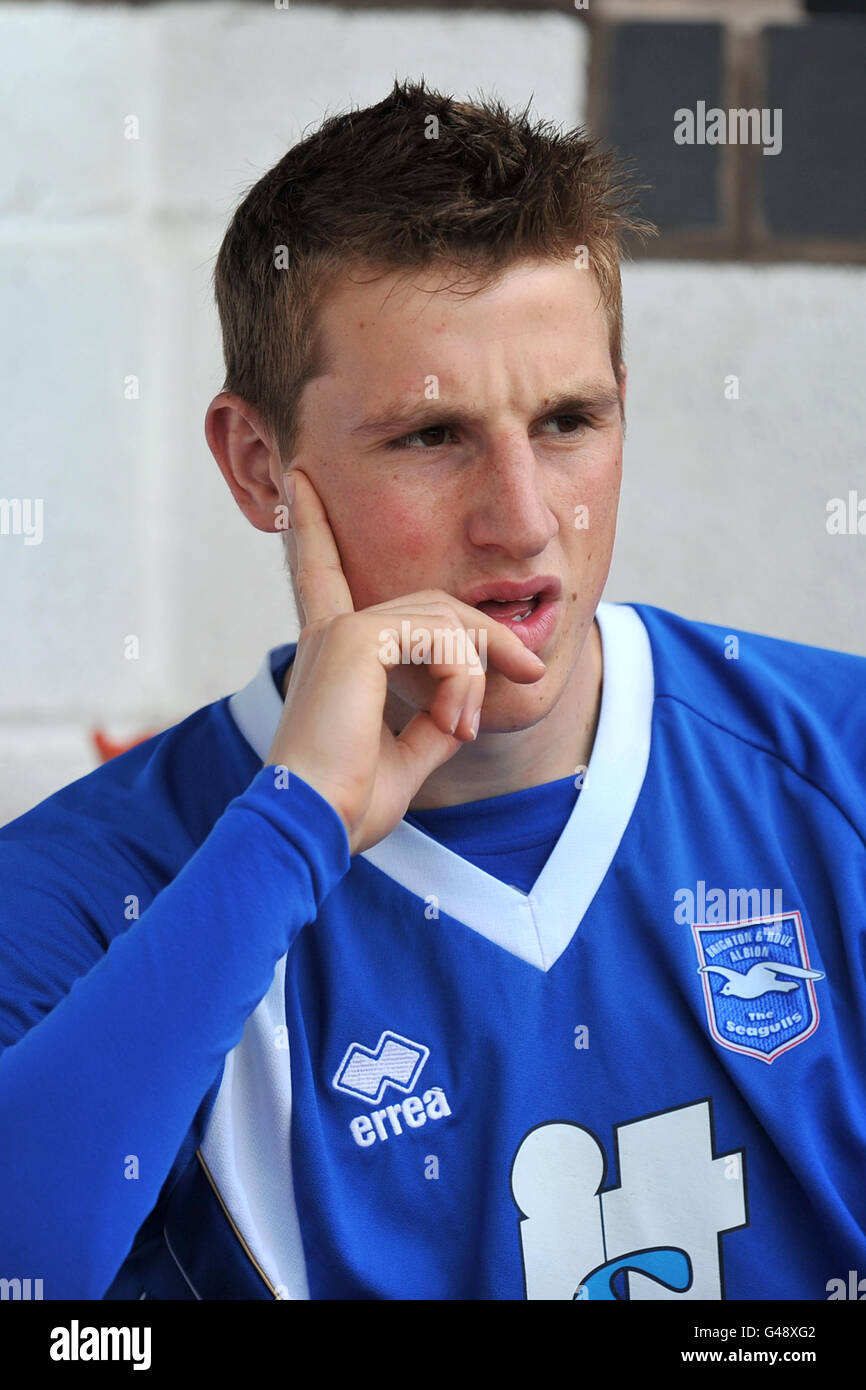 Calcio - npower Football League 1 - Walsall v Brighton & Hove Albion - Banks's Stadium. Chris Wood, Brighton e Hove Albion Foto Stock