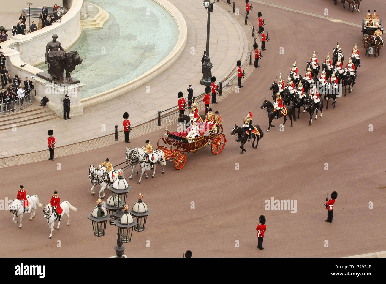 Il Royal Wedding Foto Stock