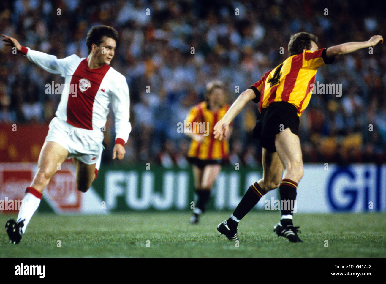 Calcio 1988 europee della Coppa delle Coppe finale K.V. Mechelen v