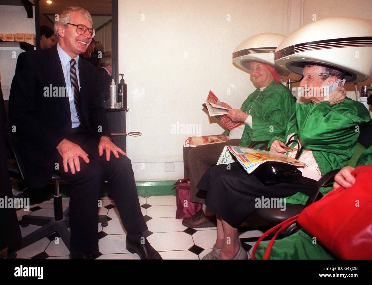 La politica di elezione/principale Foto Stock