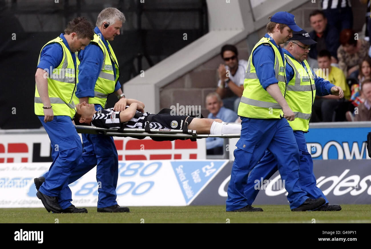 Calcio - Clydesdale Bank Premier League Scozzese - St Mirren V Accademico Hamilton - St Mirren Park Foto Stock