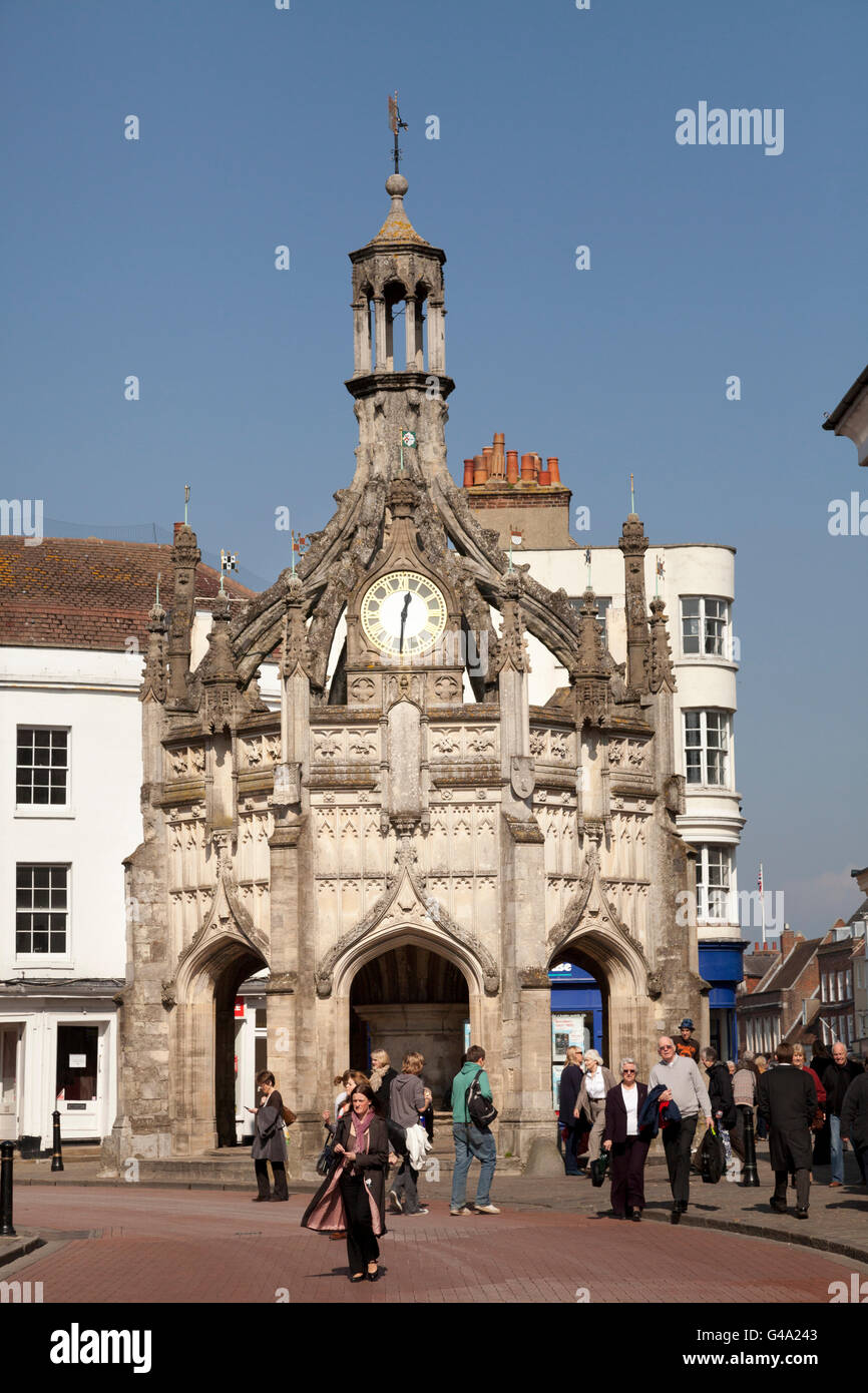 Croce di Chichester, Chichester, West Sussex, in Inghilterra, Regno Unito, Europa Foto Stock