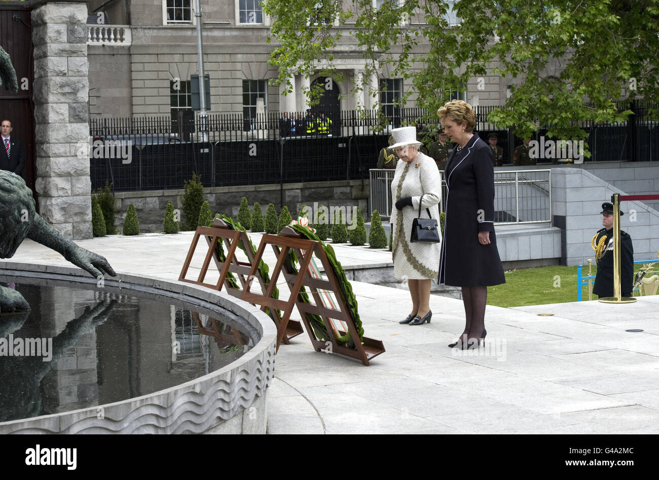 Royalty - Queen Elizabeth II Visita di Stato in Irlanda Foto Stock