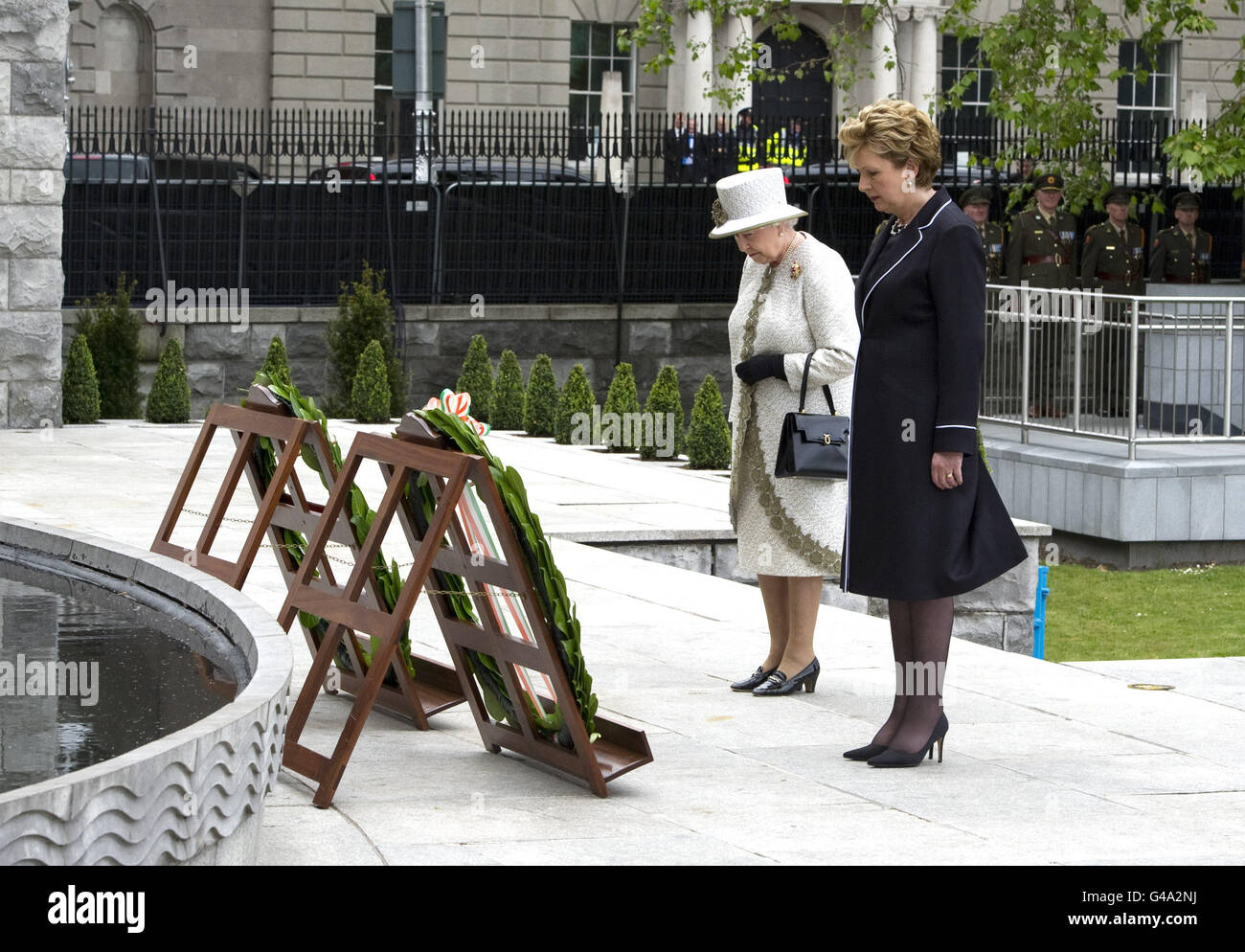 Royalty - Queen Elizabeth II Visita di Stato in Irlanda Foto Stock