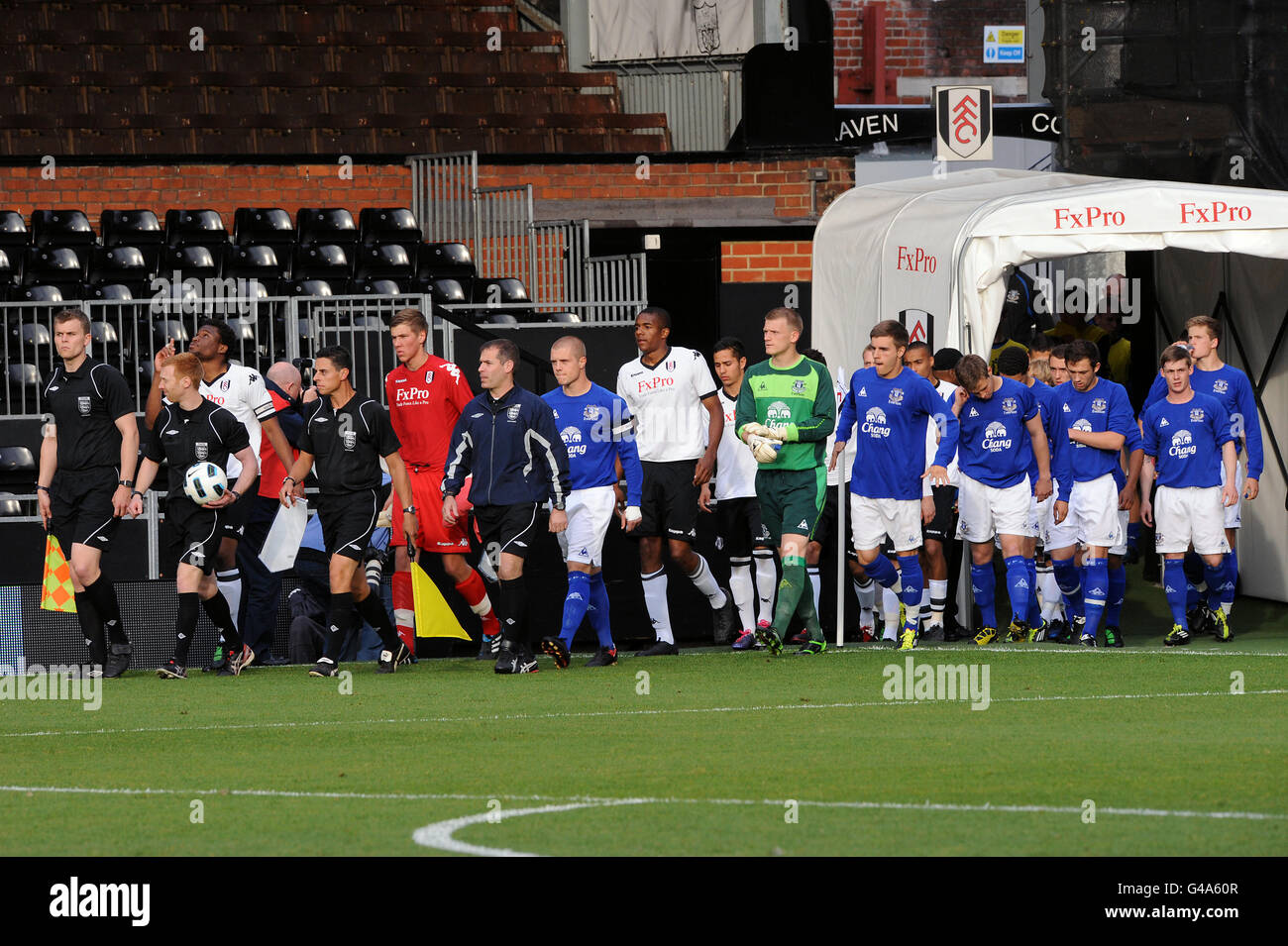 Calcio - Premier U18's Academy League - finale - Fulham v Everton - Craven Cottage Foto Stock