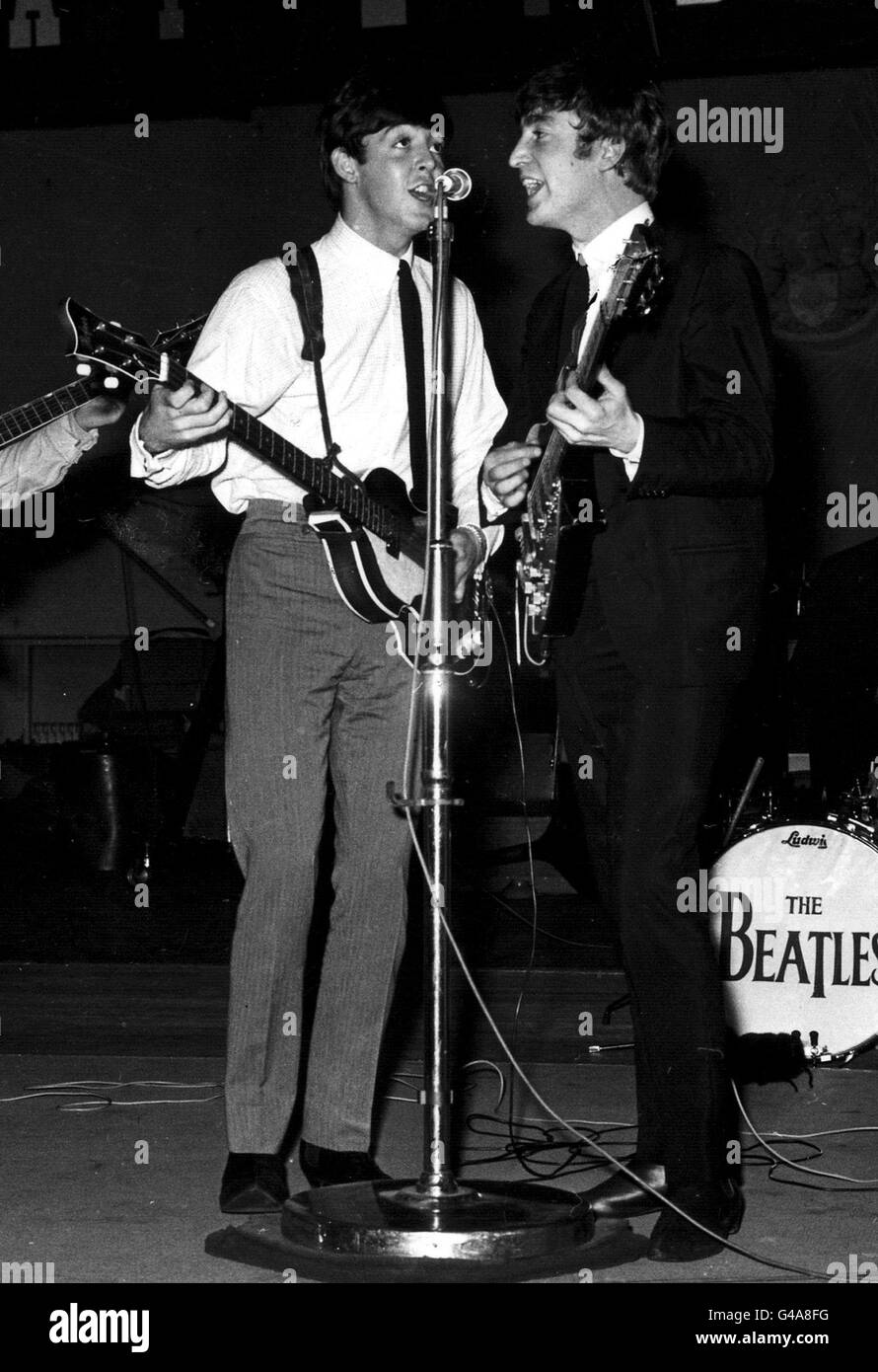 Musica - I Beatles - 'Easy Beat' - BBC Radio, Londra Foto Stock