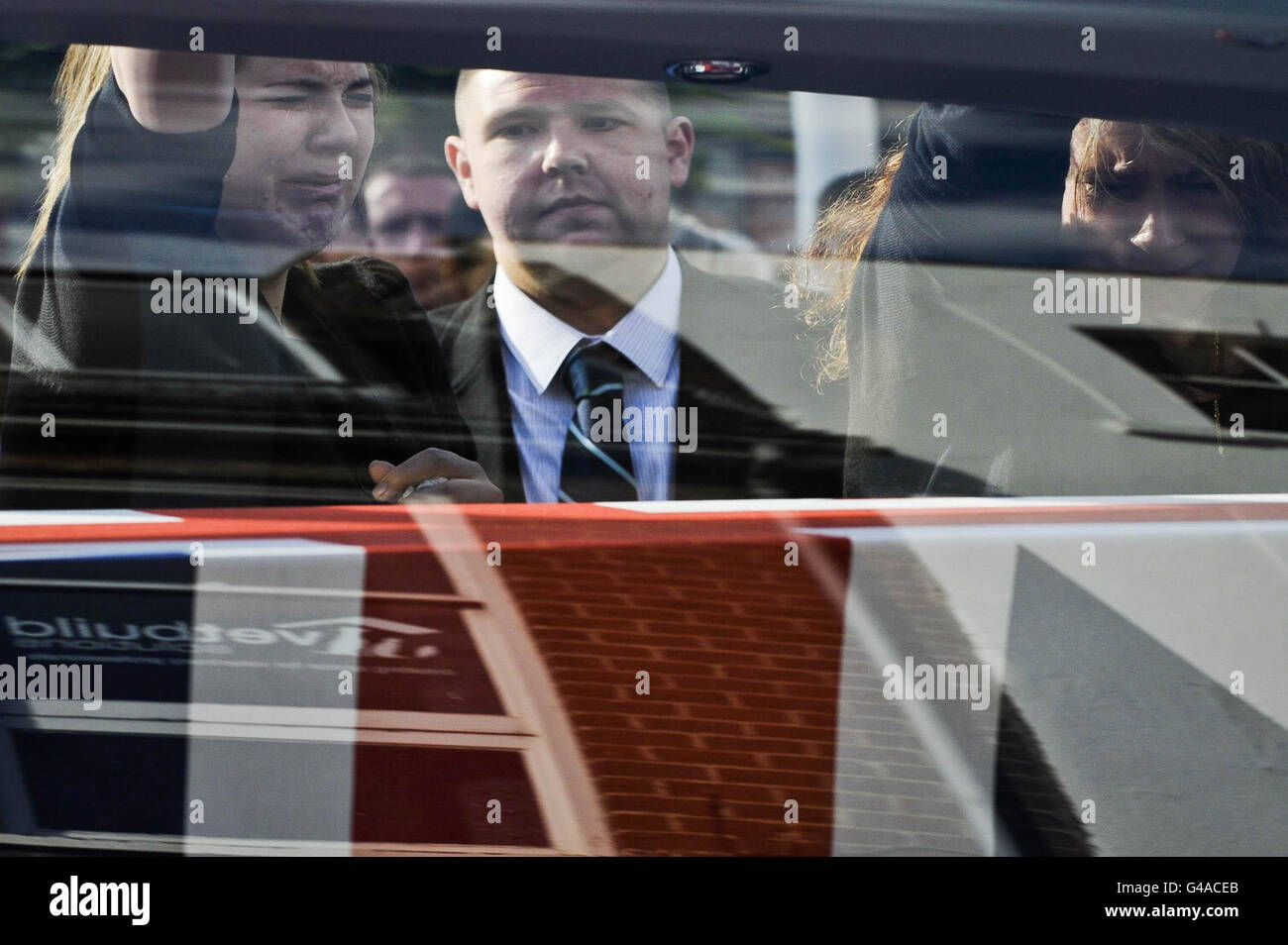 Rimpatrio dei veterani caduti Foto Stock