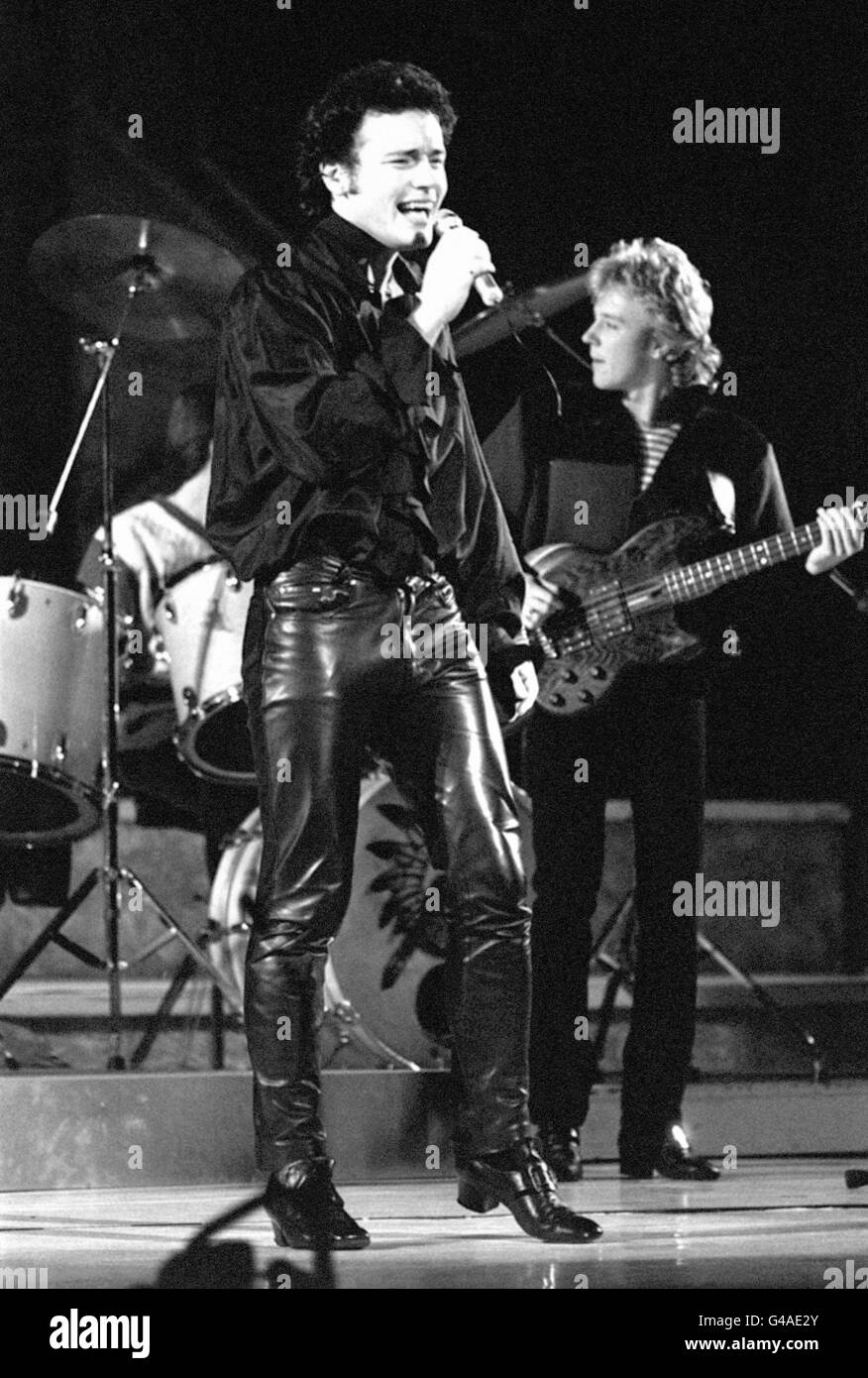 Musica Adam Ant - Teatro Regio - 1981 Foto Stock