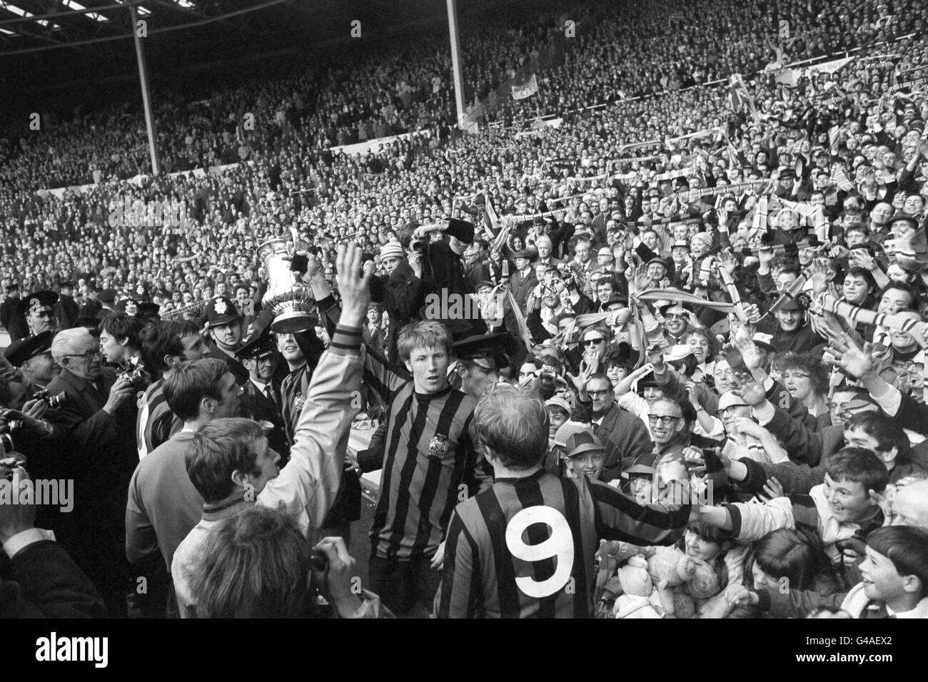 Calcio - finale di FA Cup - Manchester City v Leicester City - Wembley Stadium Foto Stock