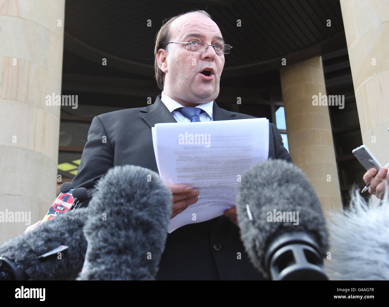 Malcolm Webster trial Foto Stock