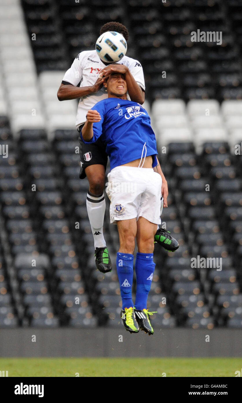 Calcio - Premier U18's Academy League - finale - Fulham v Everton - Craven Cottage Foto Stock