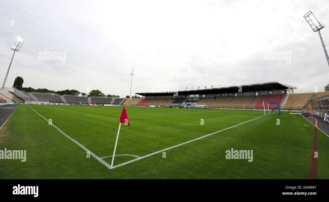 Calcio - Ligue 2 - Tours v Dijon FCO - Stade Vallée du Cher Foto Stock