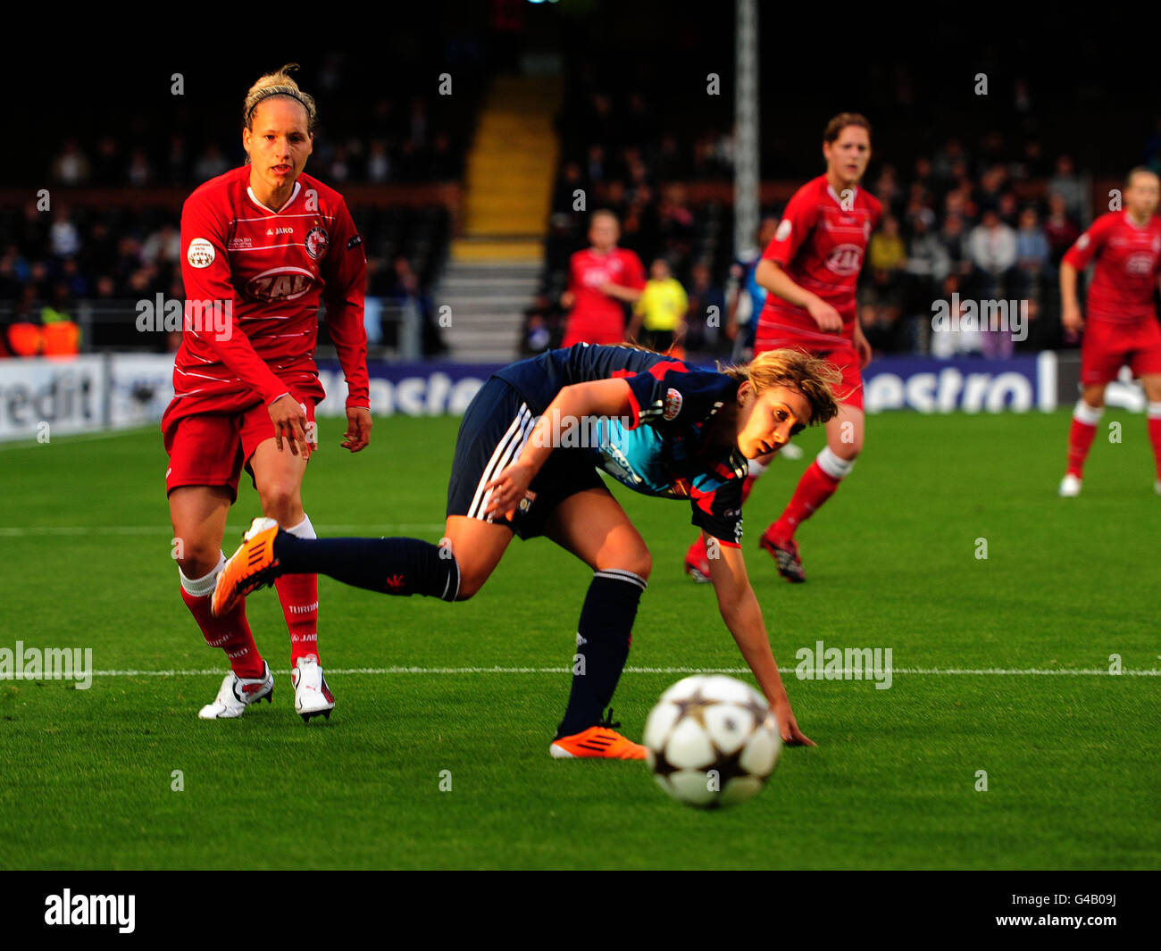 Calcio - femminile UEFA Champions League - finale - Olympique Lyonnais v FFC Turbine Potsdam - Craven Cottage Foto Stock