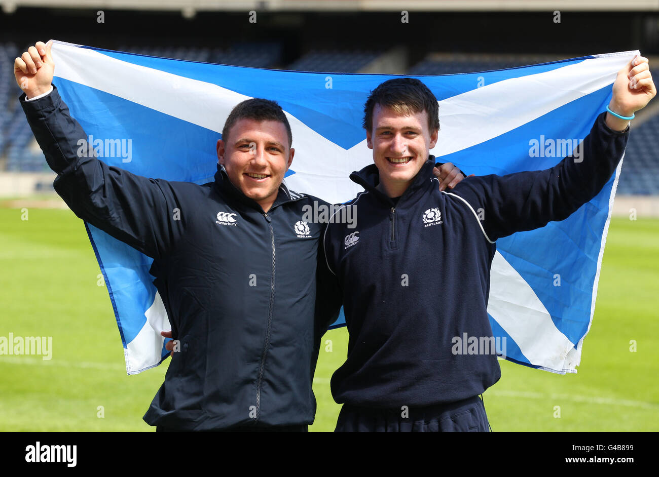 Rugby Union - Scozia U20 Photocall - Murrayfield Foto Stock