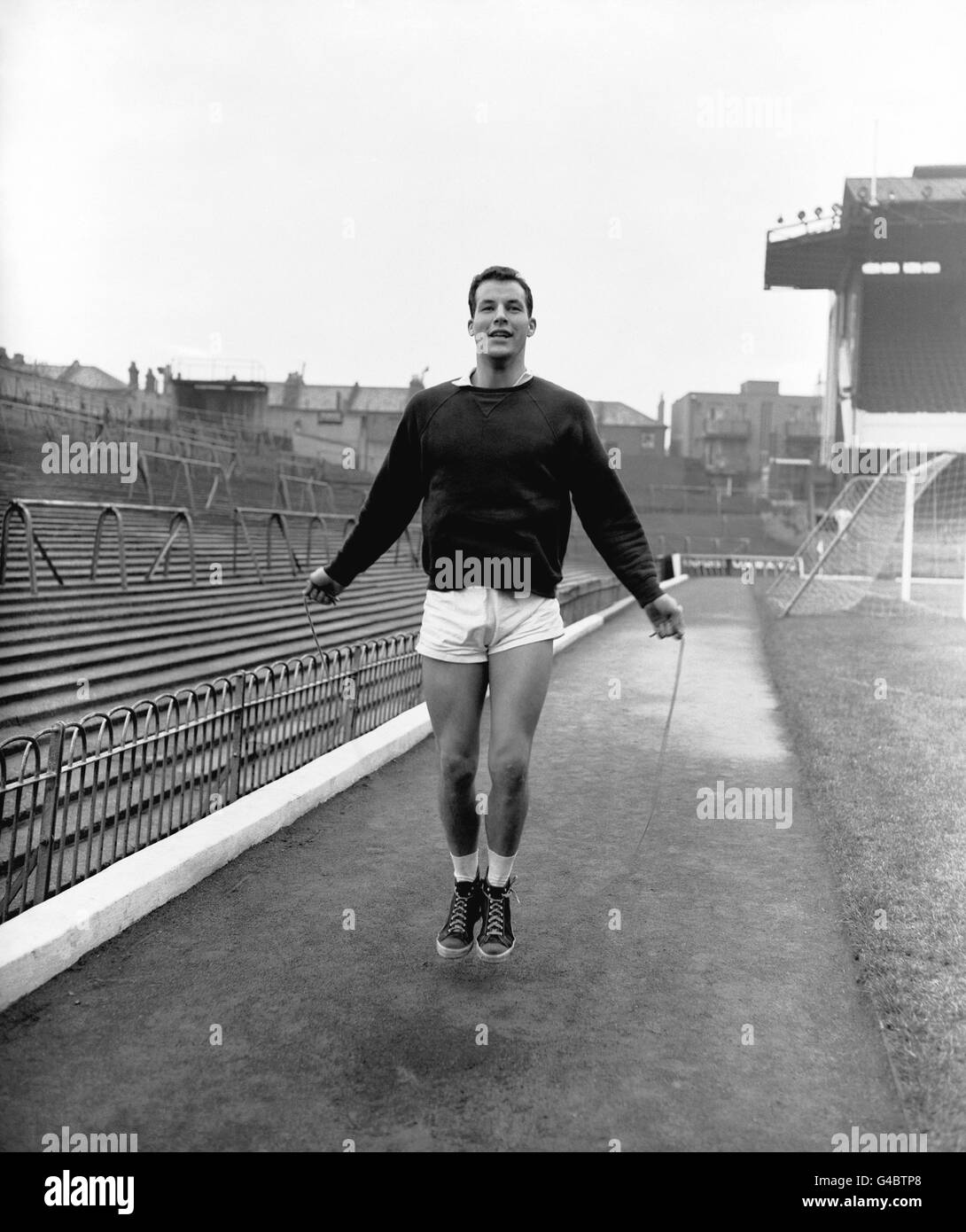 Soccer League Division One - Mel Charles Arsenal Formazione - Highbury Foto Stock