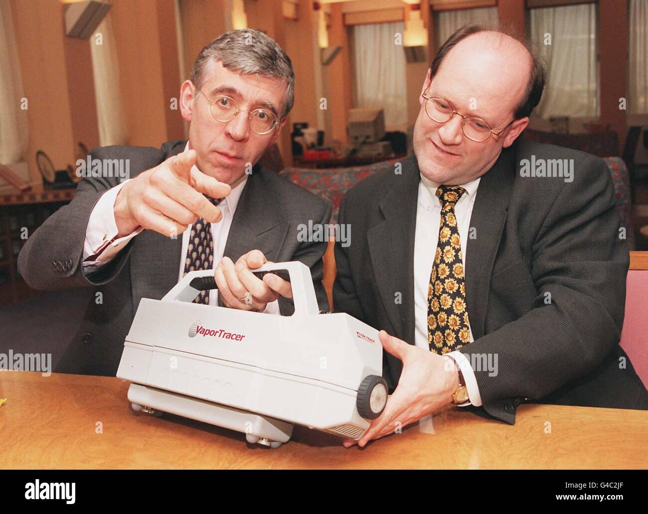 Jack Straw/accordo canadese Foto Stock