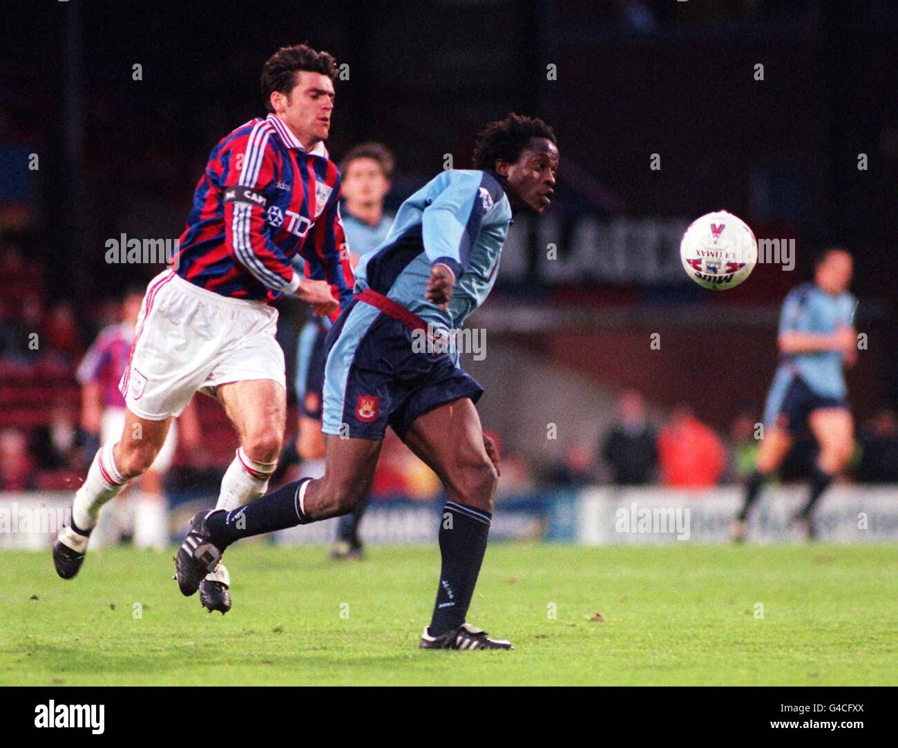 Soccer/Palace v West Ham 1 Foto Stock