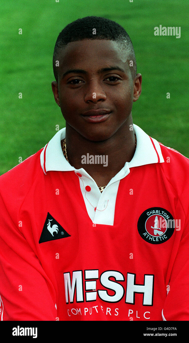 KEVIN LISBIE di Charlton Athletic Football Club. Foto Stock