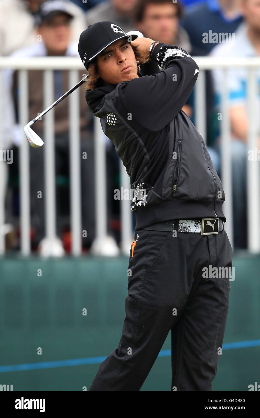 Golf - il Campionato Open 2011 - giorno uno - Royal St George's. Ricky Fowler degli Stati Uniti Foto Stock