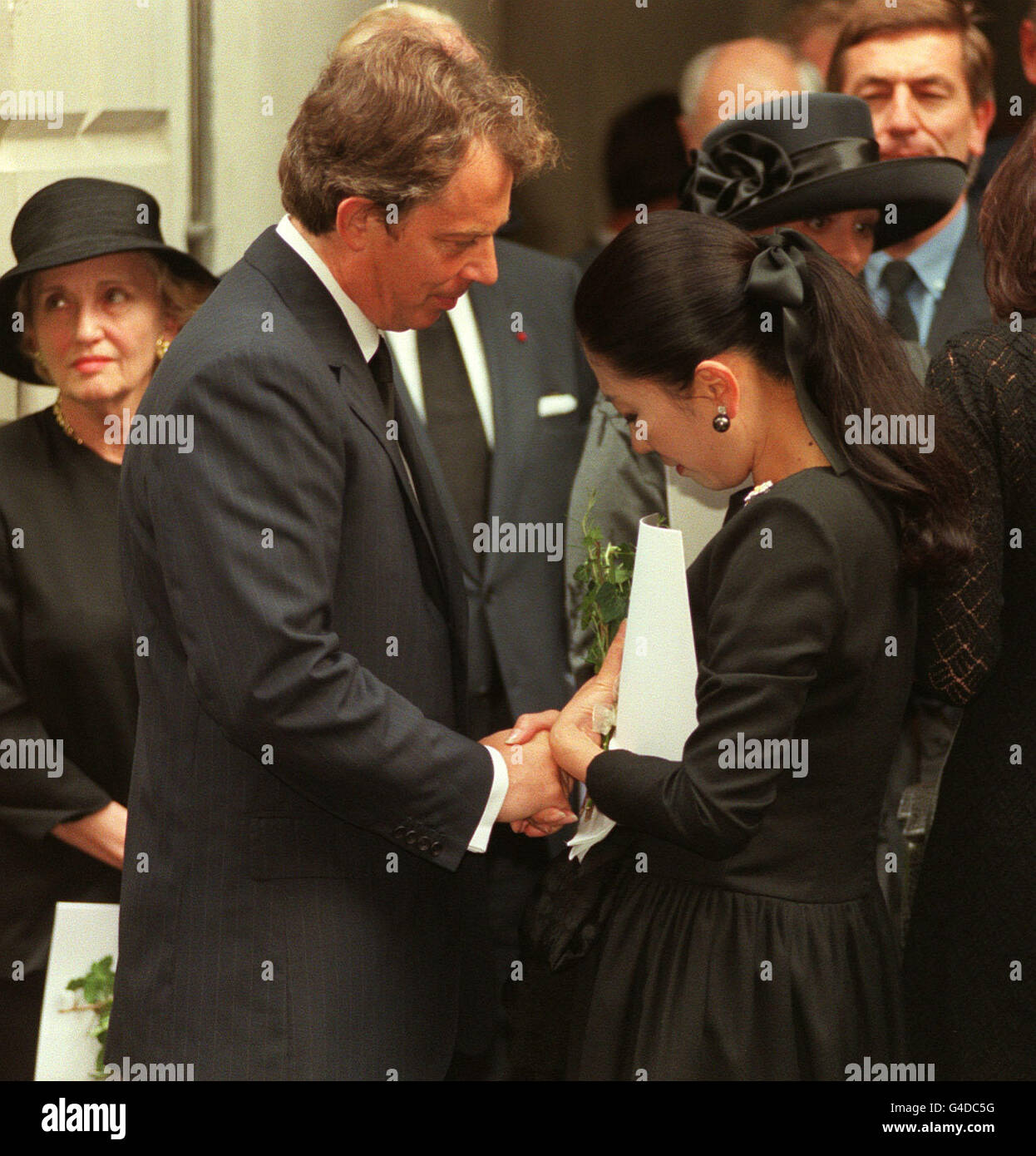 Signore ROTHERMERE i funerali Foto Stock