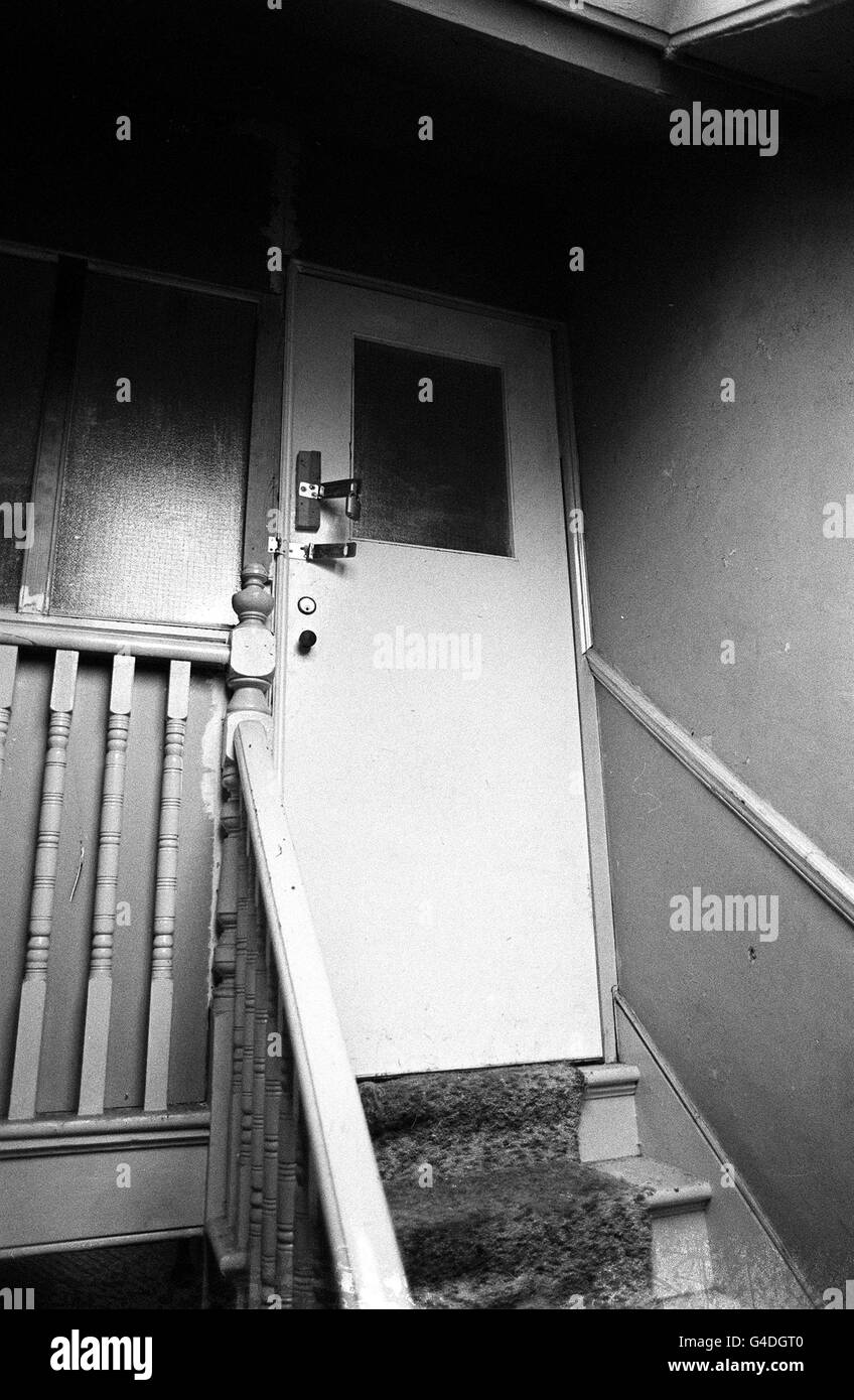 PA NEWS FOTO 15/11/83 IL SECONDO PIANO DI MASSA ASSASSINO DENNIS ANDREW NILSEN che visse al n. 23 Cranley Gardens, Muswell Hill, Londra Foto Stock