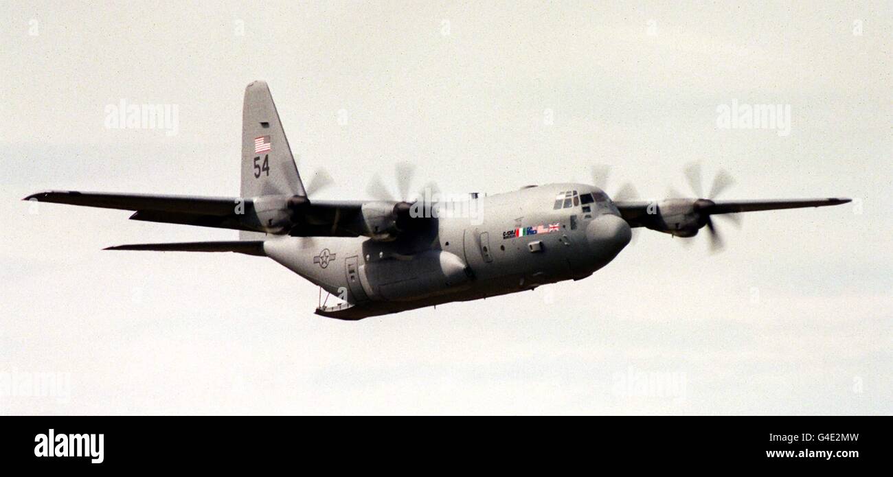 Luglio 98 filer di Lockheed C-130J Hercules II Foto Stock