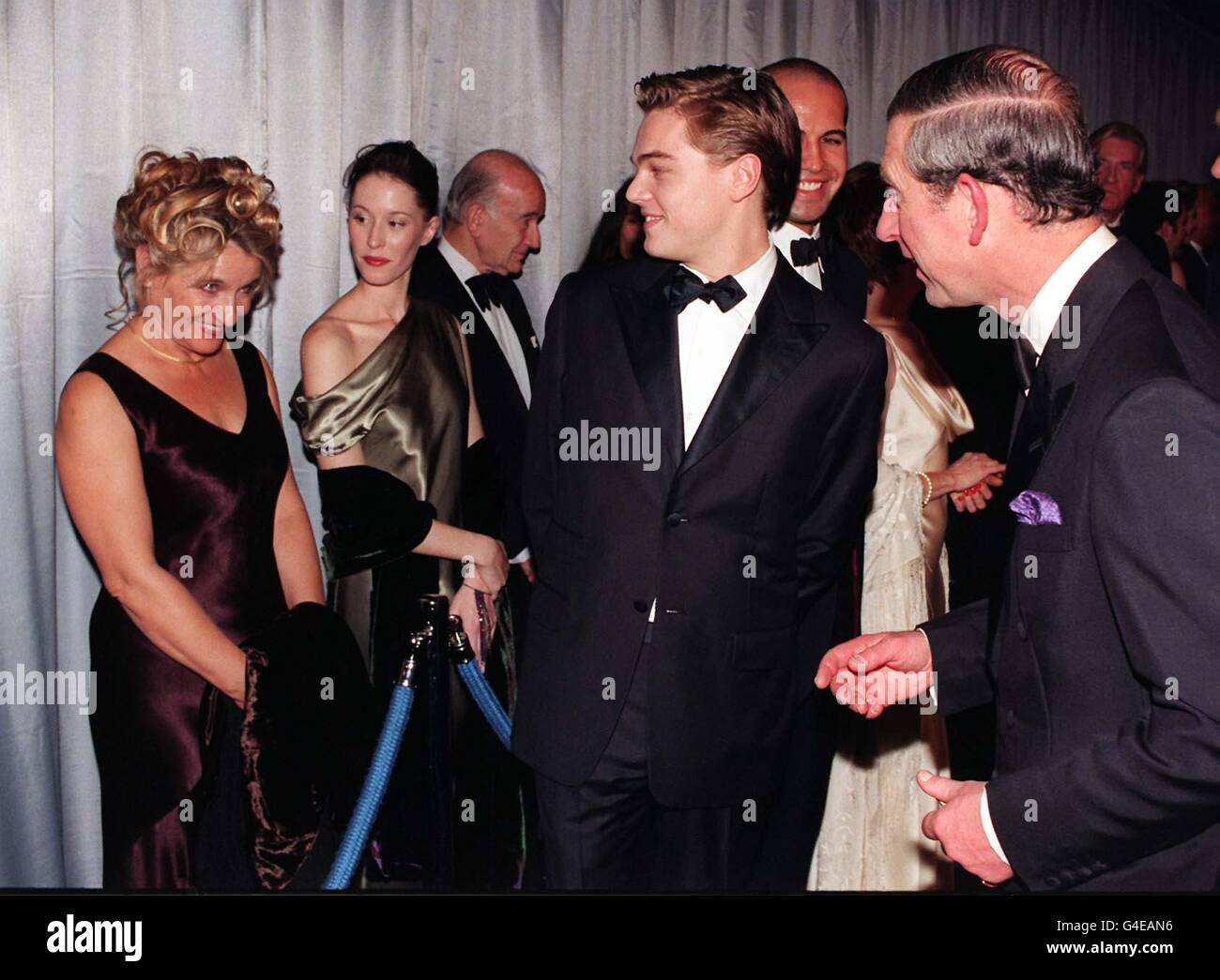 Il Principe di Galles/& DiCaprio Foto Stock