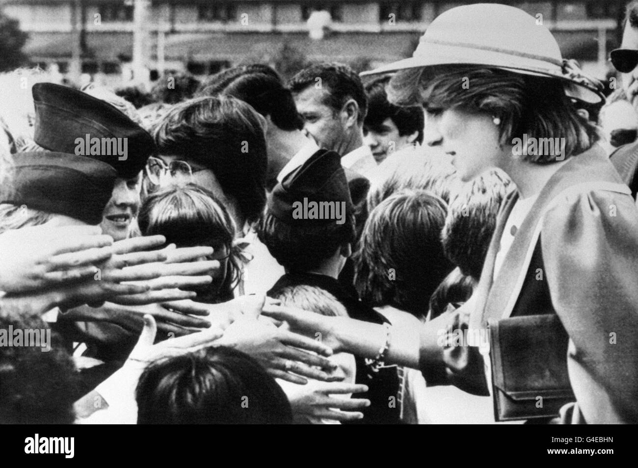 Royalty - il principe e la Principessa di Galles visita in Canada Foto Stock