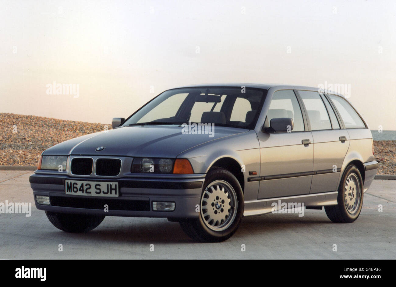 RITIRO BMW TRASPORTO. Filer non datato. La nuova BMW Serie 3 Touring. Foto Stock