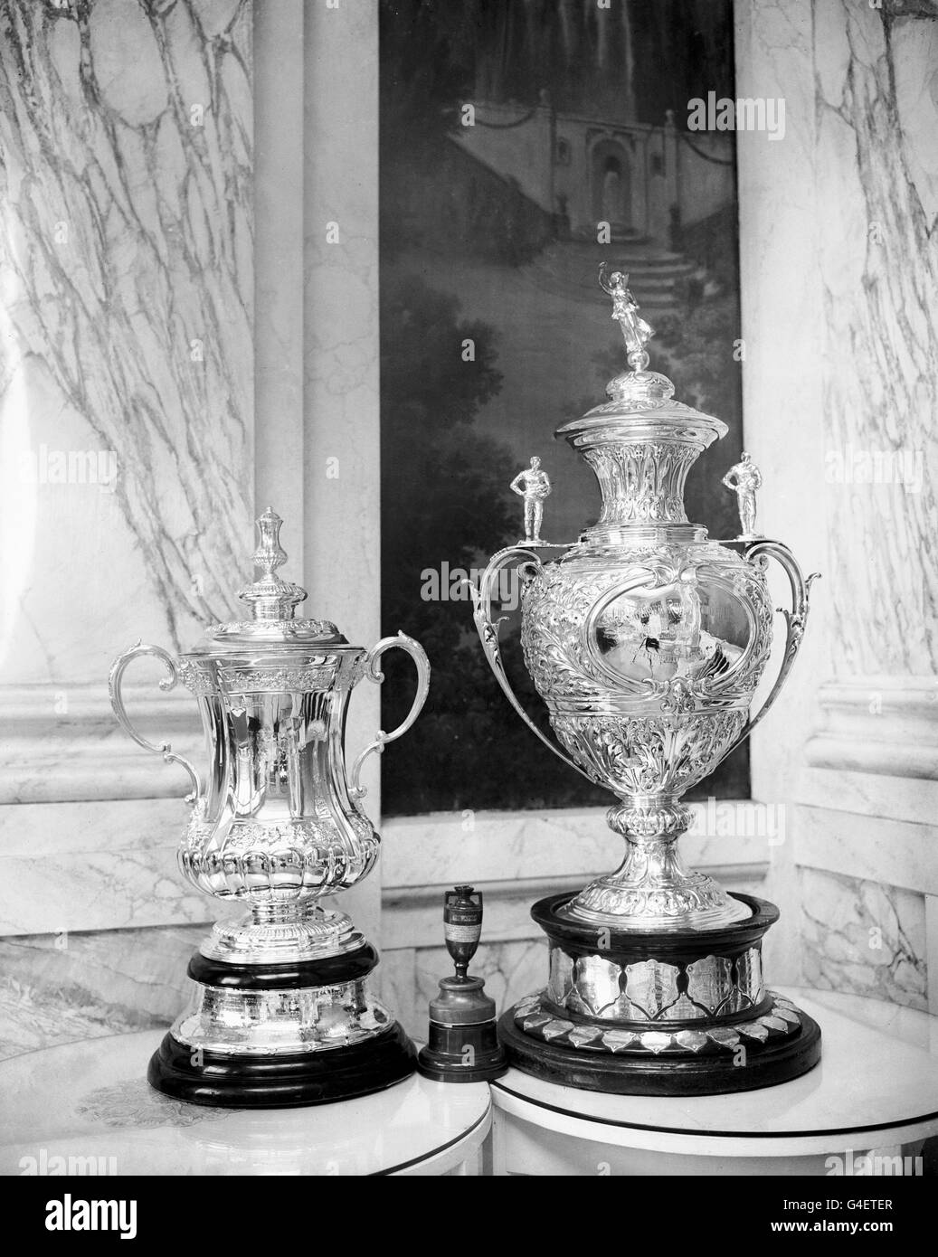 Sport - Mostra Nazionale di trofei sportivi - Hutchinson House, Londra Foto Stock