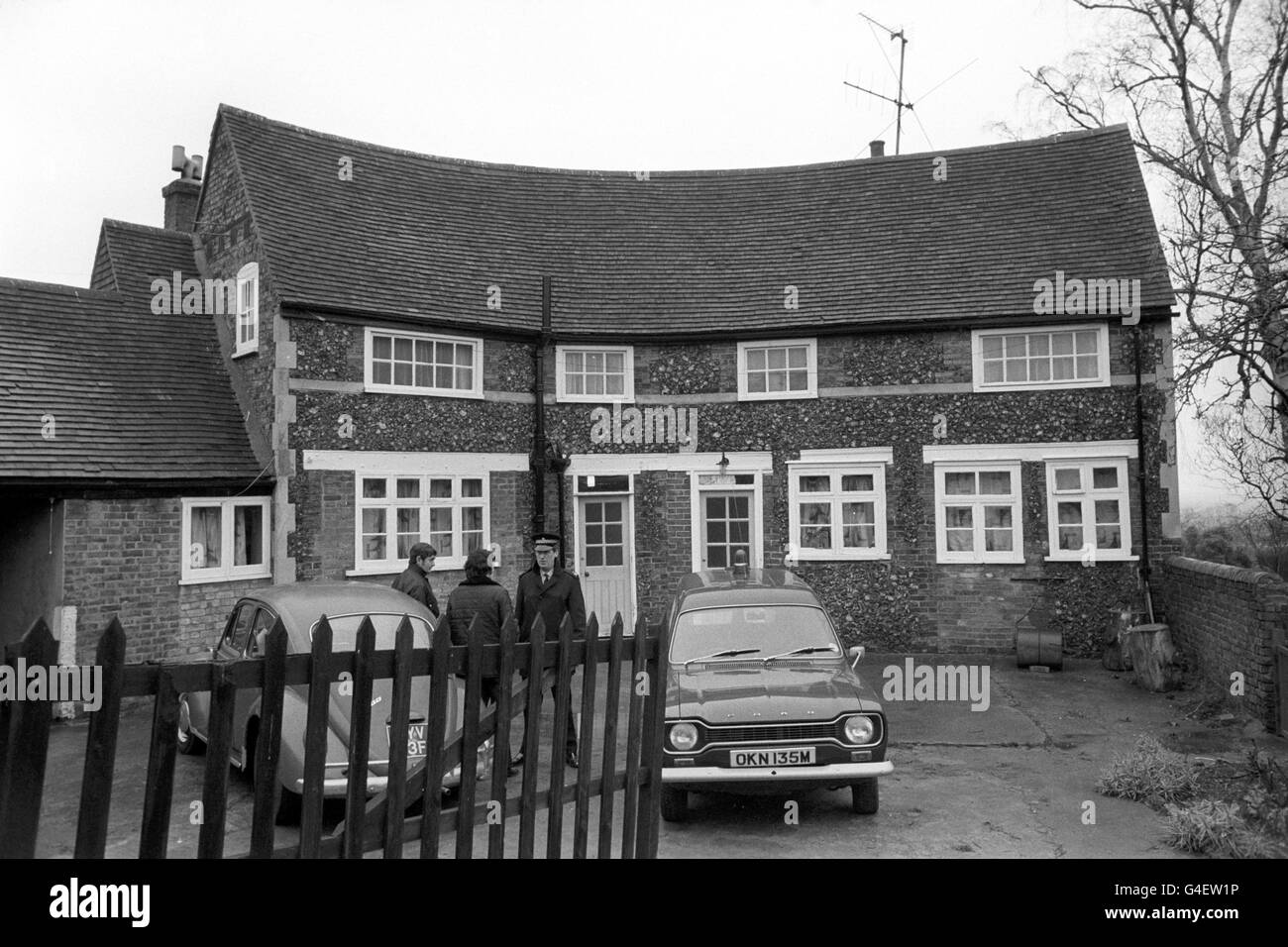 La casa del sacerdote cattolico assassinato Padre Anthony Crean. Foto Stock