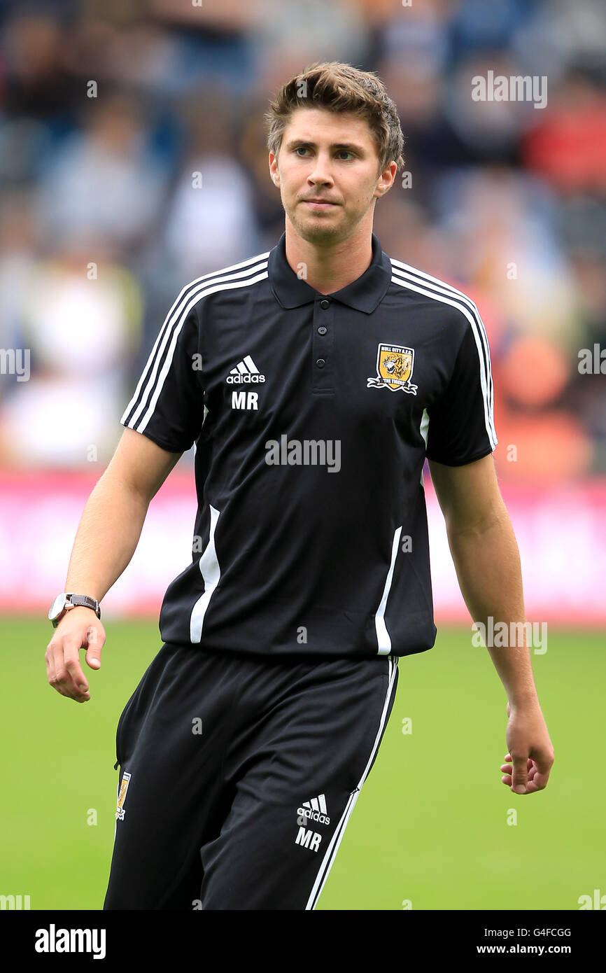 Calcio - Pre Season friendly - Hull City v Liverpool - Stadio KC. Matt Reeves, primo scienziato sportivo della squadra di Hull City Foto Stock