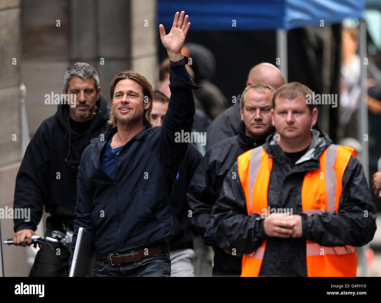 Brad pitt a square immagini e fotografie stock ad alta