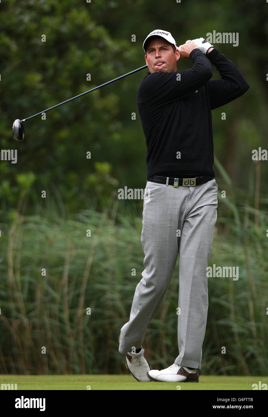 David Howell dell'Inghilterra durante il quarto giorno dell'Irish Open Al Killarney Golf and Fishing Club Foto Stock