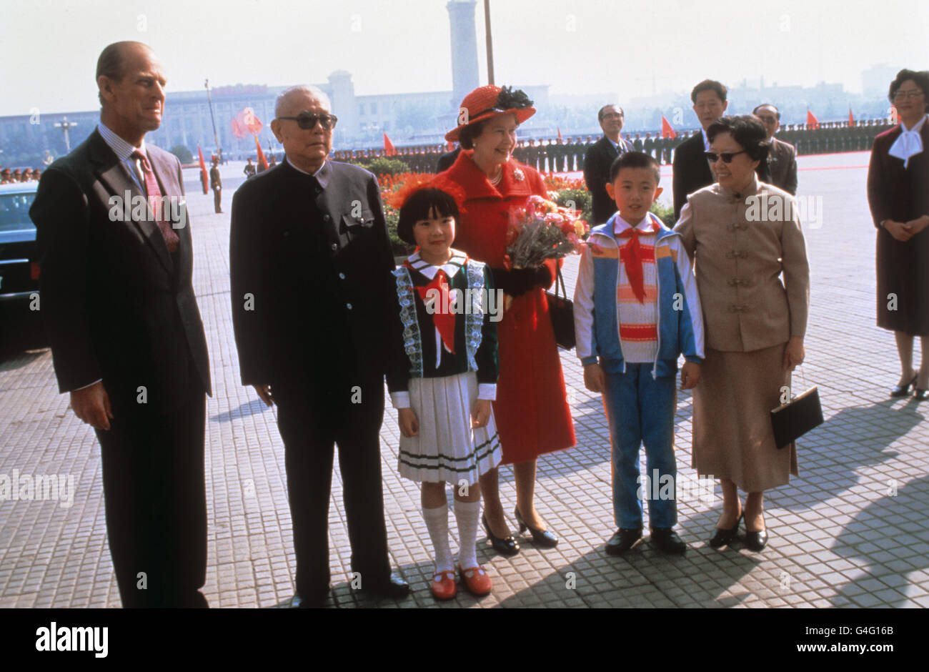 Royalty - Regina Visita di Stato in Cina - Pechino Foto Stock