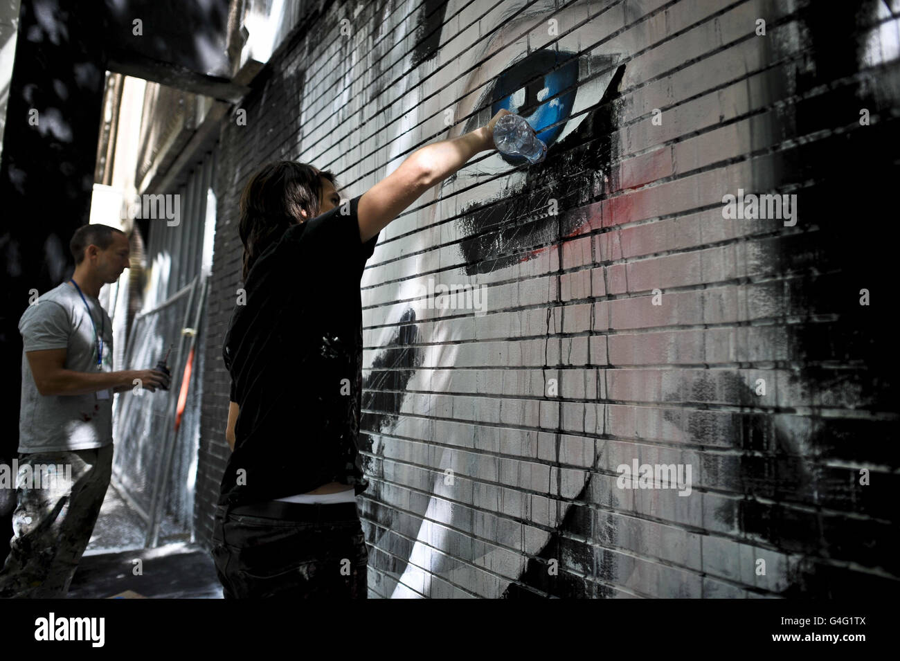 Vedere alcun male art project - Bristol Foto Stock