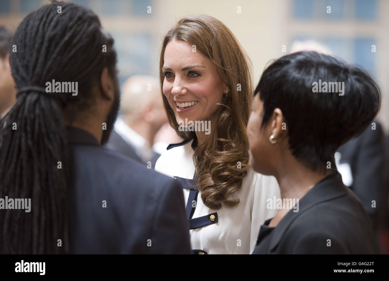 Coppia reale Visita Birmingham Foto Stock