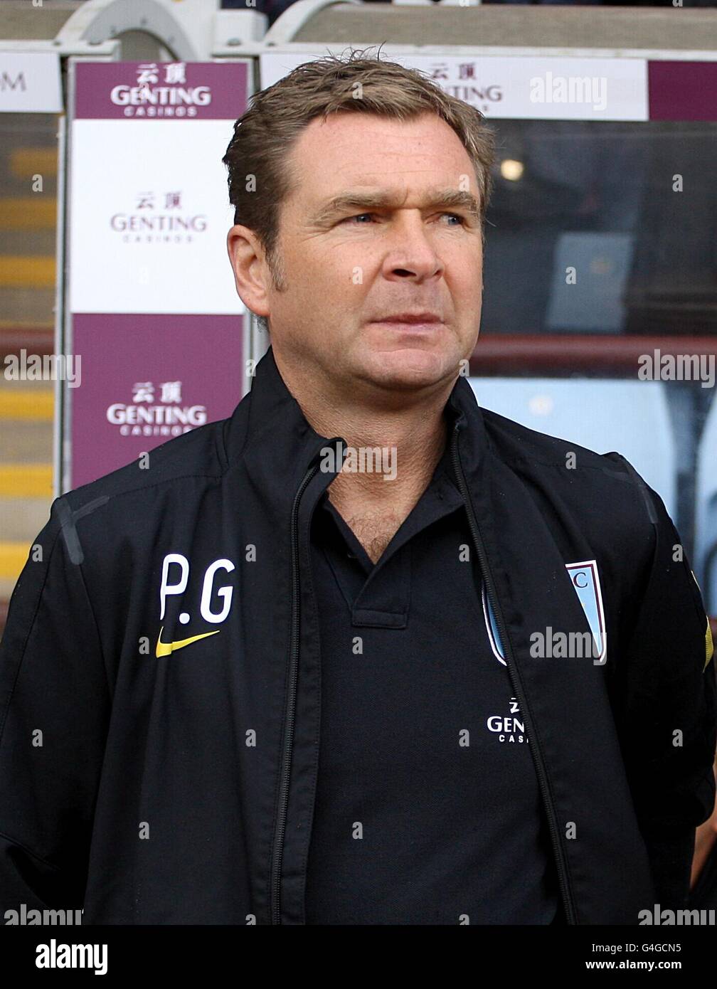 Calcio - Barclays Premier League - Aston Villa / Wolverhampton Wanderers - Villa Park. Peter Grant, assistente manager di Aston Villa Foto Stock