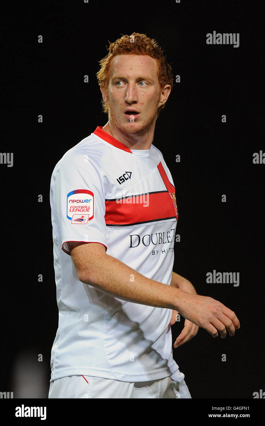 Calcio - Carling Cup - Secondo round - Milton Keynes Dons v Brentford - Stadium:mk Foto Stock