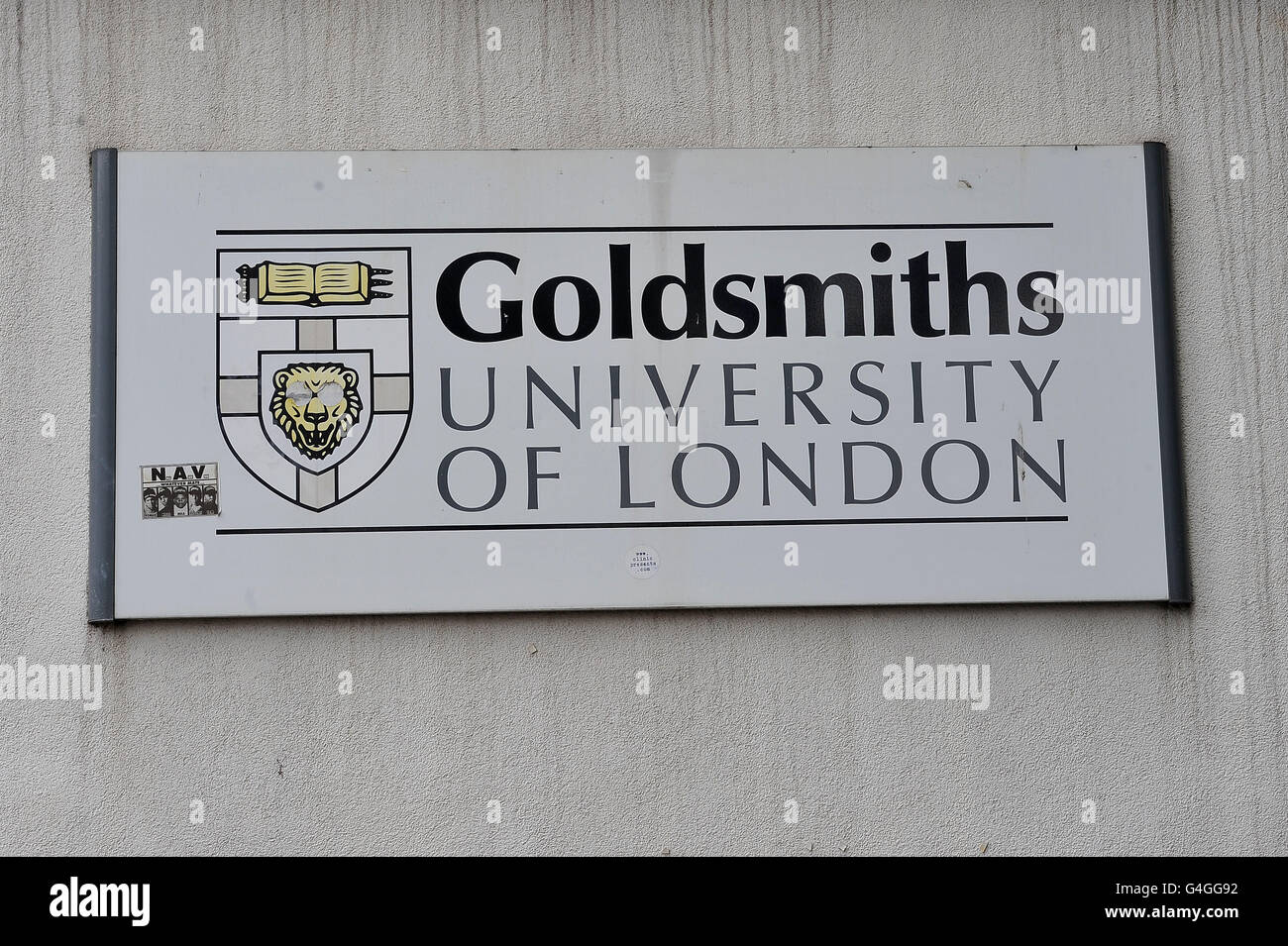 Orafi Università di Londra stock. Goldsmiths University of London, a New Cross, a sud di Londra. Foto Stock