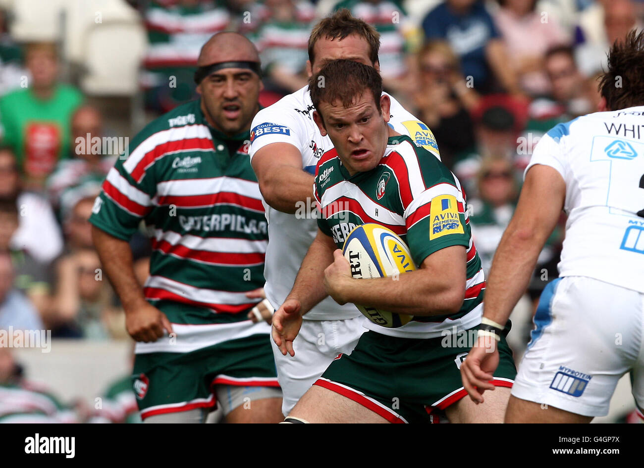 Rugby Union - Aviva Premiership - Leicester Tigers v Exeter - Welford Road Foto Stock