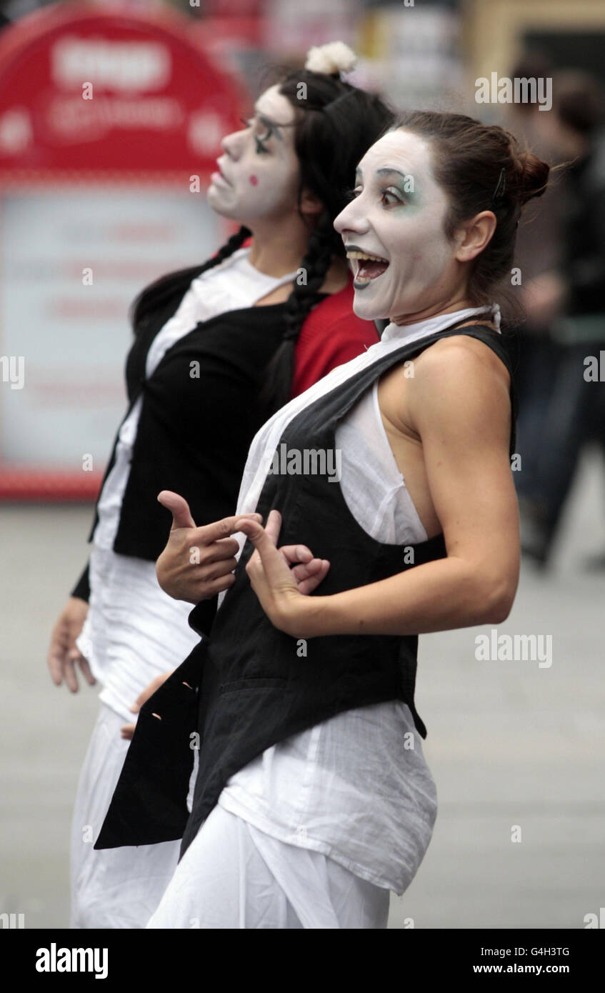 Edinburgh Fringe Festival Foto Stock