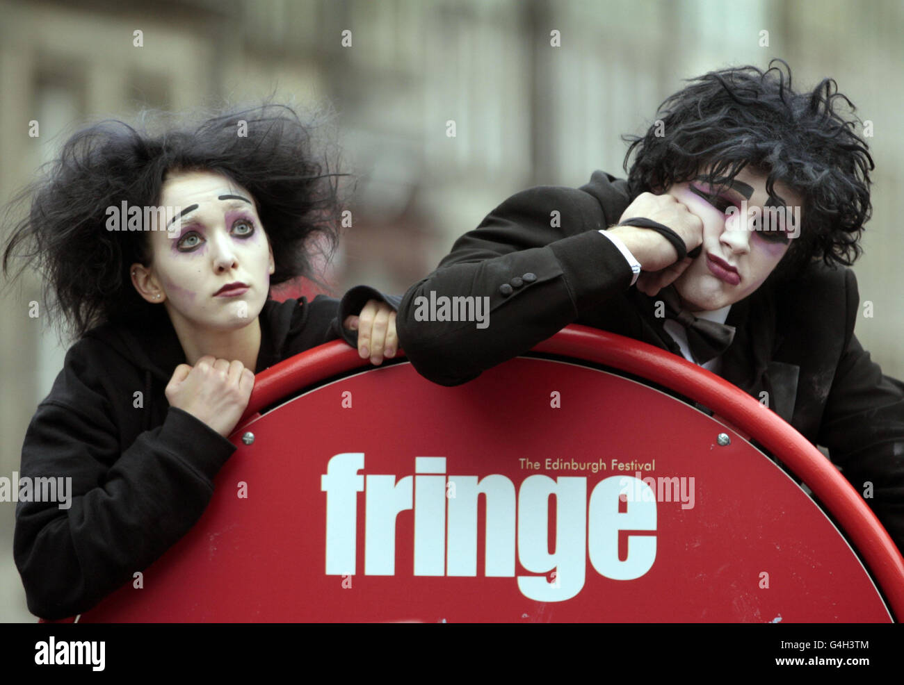 Edinburgh Fringe Festival Foto Stock