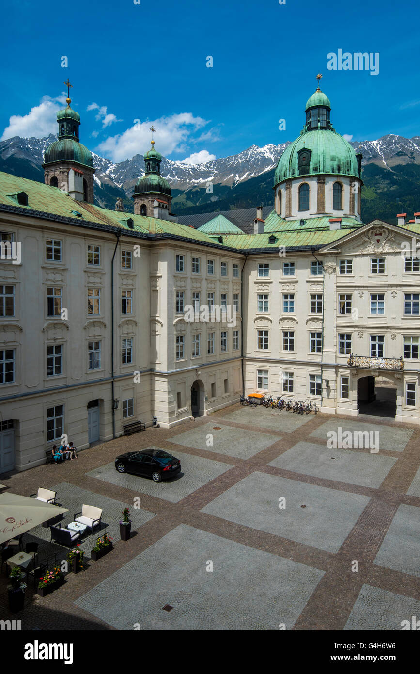 Palazzo di Hofburg, Innsbruck, in Tirolo, Austria Foto Stock